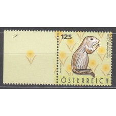 Austria Correo 2026 ** Mnh Ardilla Terrestre Europea - Fauna