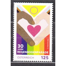 Austria Correo 2026 ** Mnh Desfile del Arco Iris