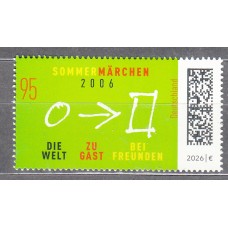 Alemania Federal Correo 2026 ** Mnh Destinos Populares de Vacaciones