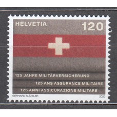 Suiza Correo 2026 ** Mnh Seguro Militar 