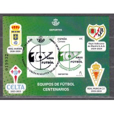 España II Centenario Correo 2026 usado Equipos de Fútbol Centenarios