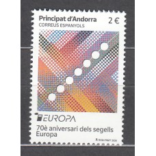 Andorra Española Correo 2026 ** Mnh Europa