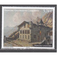 Andorra Francesa Correo 2025 Yvert 921 ** Mnh Pintura