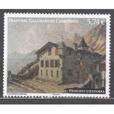 Andorra Francesa Correo 2025 Yvert 921 ** Mnh Pintura