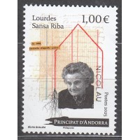 Andorra Francesa Correo 2025 Yvert 923 ** Mnh Personaje