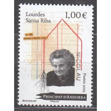 Andorra Francesa Correo 2025 Yvert 923 ** Mnh Personaje