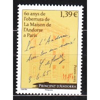 Andorra Francesa Correo 2025 Yvert 931 ** Mnh  