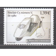 Andorra Francesa Correo 2025 Yvert 938 ** Mnh Motocicleta