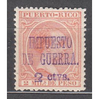 Puerto Rico Impuesto de Guerra Edifil 13Aa * Mh