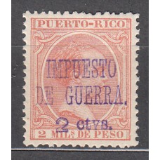 Puerto Rico Impuesto de Guerra Edifil 13Aa * Mh