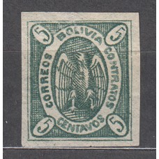 Bolivia - Correo 1868 Yvert 2 (*) Mng Condor