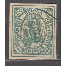 Bolivia - Correo 1868 Yvert 8 usado