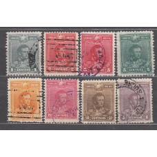 Bolivia - Correo 1899-1901 Yvert 59/66 usado Personajes