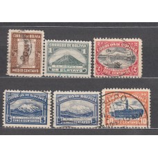 Bolivia Correo 1916 Yvert 104/109 usado