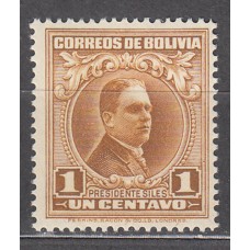 Bolivia Correo 1937 Yvert 212 ** Mnh Personaje 