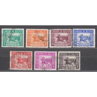 Bolivia - Correo 1942 Yvert 245/51 usado  
