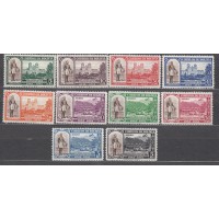 Bolivia - Correo 1942 Yvert 259/63+ Aereo 63/67 ** Mnh 
