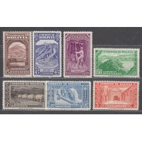 Bolivia - Correo 1943 Yvert 264/70 ** Mnh 