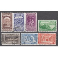 Bolivia - Correo 1943 Yvert 264/70 usado