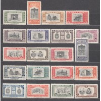 Bolivia - Correo 1951 Yvert 309/18+ Aereo 117/26 ** Mnh Centenario de la Fundación de la Paz