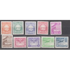 Bolivia - Correo 1944 Yvert 271/76+ Aereo 73/76 ** Mnh Avión