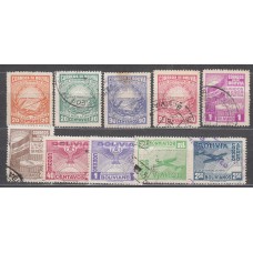 Bolivia - Correo 1944 Yvert 271/76+ Aereo 73/76 usado Avión