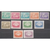 Bolivia - Correo 1947 Yvert 285/90+Aereo 90/94 ** Mnh 