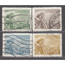 Bolivia - Correo 1960 Yvert 386/9 usado 