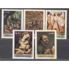 Bolivia - Correo 1972 Yvert 511/15 ** Mnh Pinturas