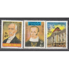 Bolivia - Correo 1977 Yvert 556/58 ** Mnh 