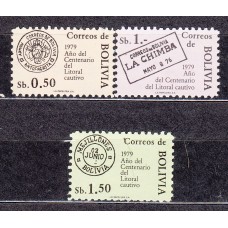 Bolivia - Correo 1979 Yvert 581/83 ** Mnh 