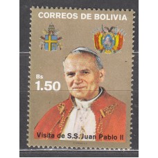 Bolivia - Correo 1988 Yvert 711 ** Mnh Papa Juan Pablo II