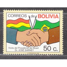 Bolivia - Correo 1988 Yvert 712 ** Mnh Bandera