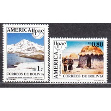 Bolivia - Correo 1990 Yvert 757/58 ** Mnh Upaep