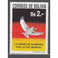 Bolivia - Correo 1990 Yvert 759 ** Mnh Fauna - Aves