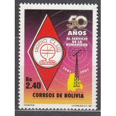 Bolivia - Correo 1990 Yvert 766 ** Mnh Radio Club