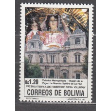 Bolivia - Correo 1991 Yvert 775 ** Mnh Catedral Nuestra Dama de la Paz