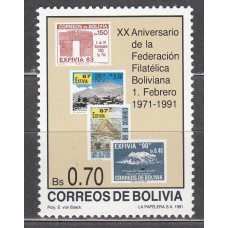 Bolivia - Correo 1991 Yvert 779 ** Mnh Filatelia