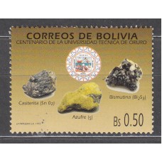 Bolivia - Correo 1992 Yvert 800 ** Mnh Minerales