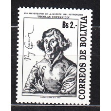 Bolivia - Correo 1993 Yvert 815 ** Mnh Nicolas Copernico - Astronomo