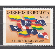 Bolivia - Correo 1993 Yvert 819 ** Mnh Deportes - Banderas