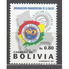 Bolivia - Correo 1993 Yvert 839 ** Mnh Lucha contra el Sida - Medicina