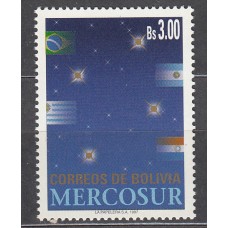 Bolivia - Correo 1998 Yvert 967 ** Mnh Mercosur