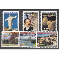 Bolivia - Correo 1999 Yvert 1027/32 ** Mnh Region de Cochabamba