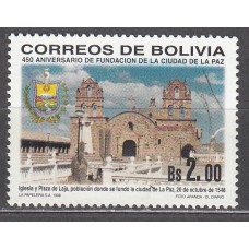 Bolivia - Correo 1998 Yvert 989 ** Mnh Iglesia