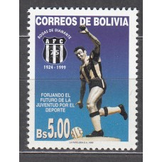 Bolivia - Correo 1999 Yvert 1002 ** Mnh Futbol - Deportes
