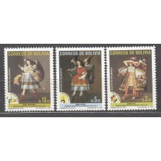 Bolivia - Correo 2000 Yvert 1069D/F ** Mnh Navidad