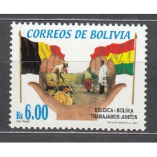 Bolivia - Correo 2001 Yvert 1108 ** Mnh Banderas