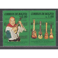 Bolivia - Correo 2001 Yvert 1110/11 ** Mnh Música