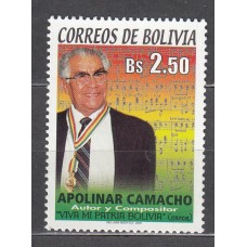 Bolivia - Correo 2002 Yvert 1149 ** Mnh Personaje